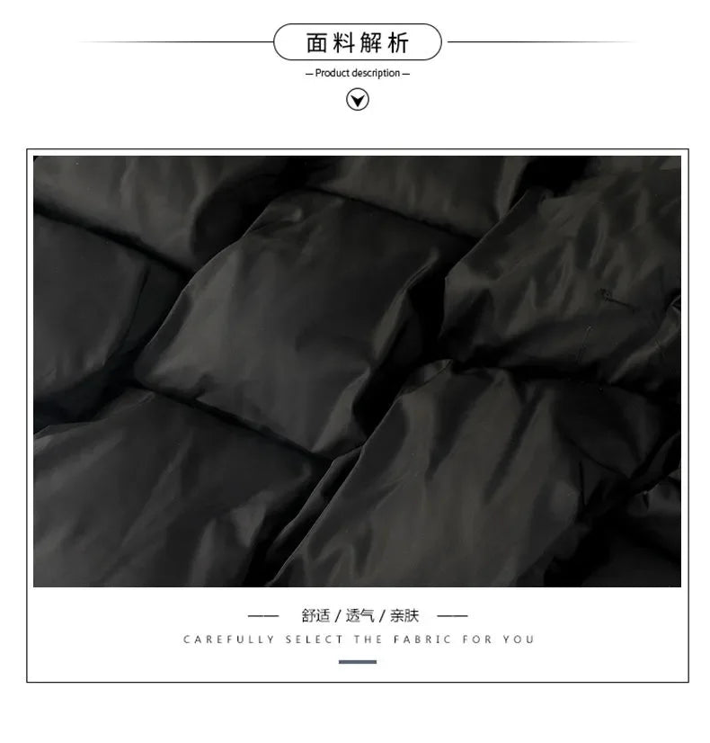 Winter Jacket for Women Three-dimensional Plaid Woven Fashion Coat Solid High Street Warm and Thick 2023 Winter New Down Jacket