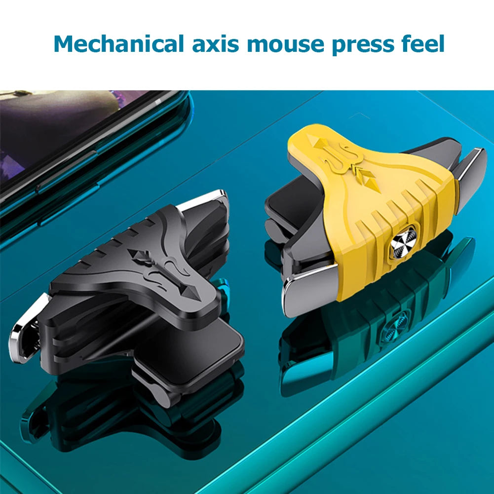 Electronic Machine Game Parts F01 1 Pair Plastic PUBG Mobile Trigger Phone Gamepad Controller Gaming Shooter