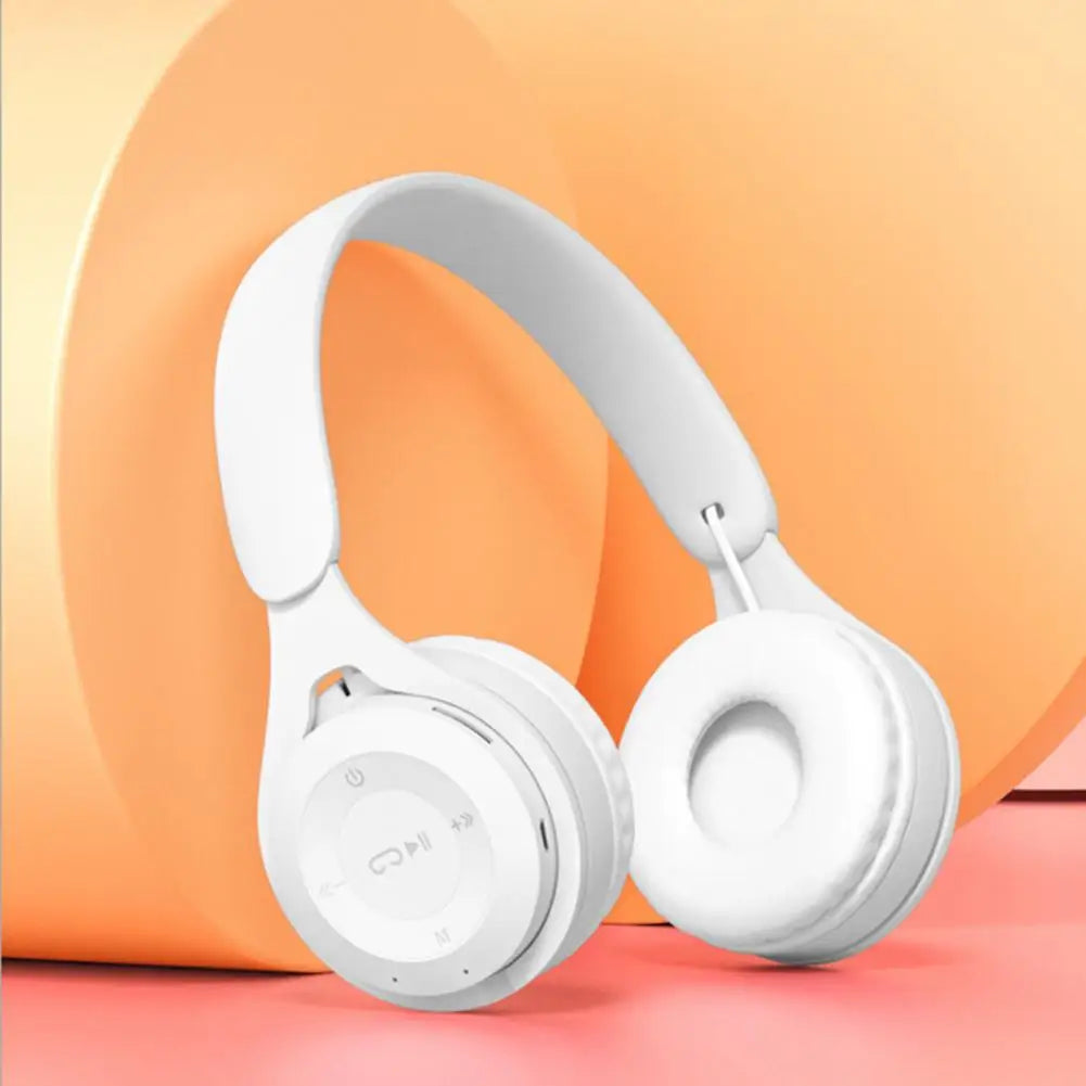 Headphones Kids Wireless Bluetooth Earphones Stereo Foldable Helmets Gaming Headsets Over-ear Headphones for Android ios