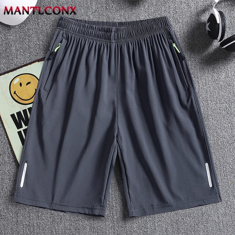 3XL Quick Dry Jogging Fitness Shorts Men Summer Sports Bottoms Thin Breathable Beach Short Pants Male Running Shorts Lightweight