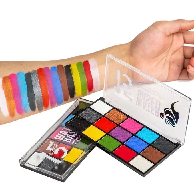 42 Color Eye Shadow Palette Face Body Painting Make Up Easy To Clean Makeup Body Paint Festival Halloween Body Paint Wholesale
