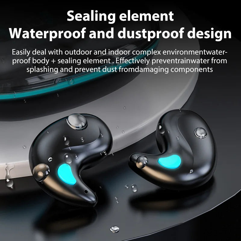 2025 X55 Bluetooth Wireless Headphones Earbuds Ear Hooks Bluetooth Earphones Bass Noise Reduction Earbuds HiFi Stereo Headsets