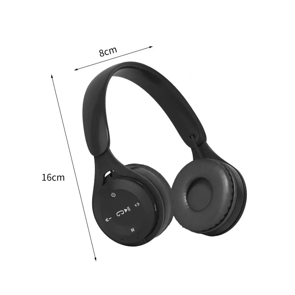 Headphones Kids Wireless Bluetooth Earphones Stereo Foldable Helmets Gaming Headsets Over-ear Headphones for Android ios