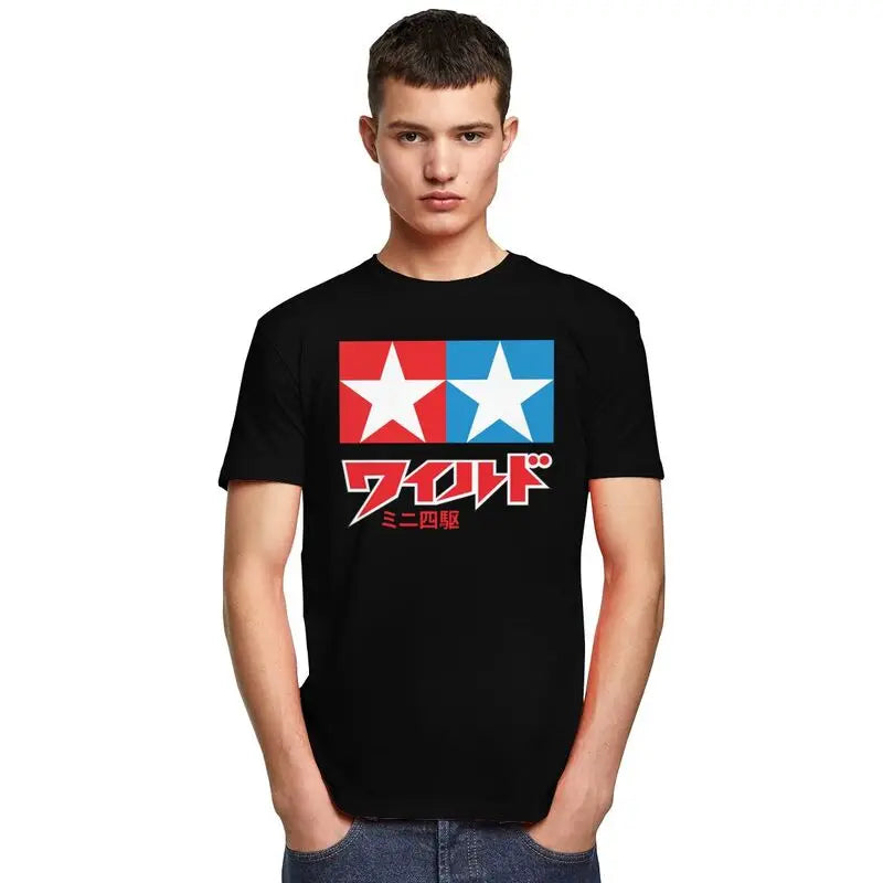 Custom Tamiyas Tshirt for Men Short Sleeve Leisure T Shirt Fashion T-shirt Loose Fit Pure Cotton Tees Gift Idea