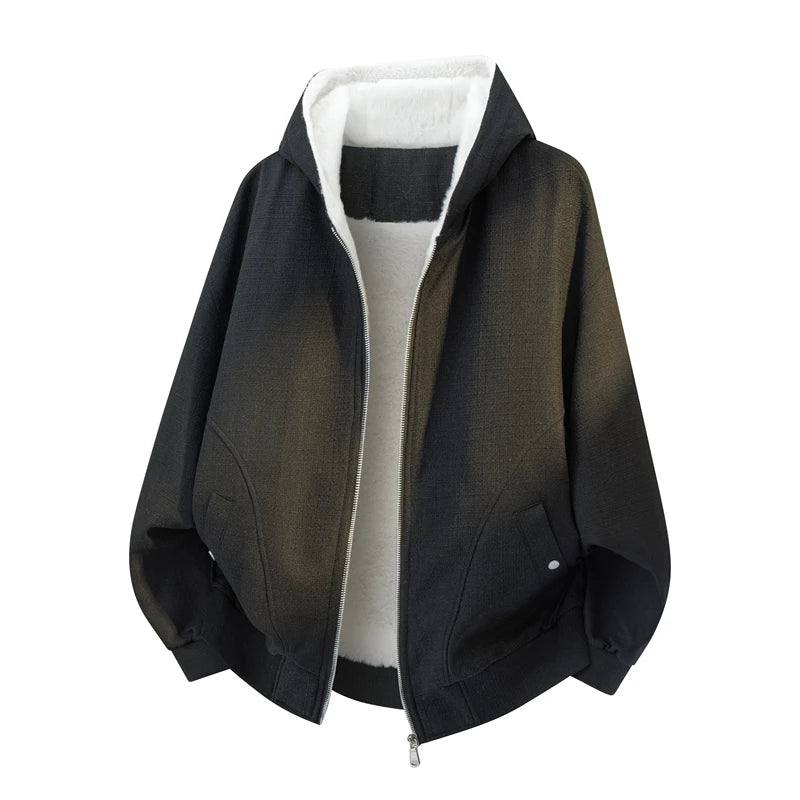 Men's Outdoor Sports Leisure Jacket Comfortable Versatile in Spring Autumn Trends Windproof Breathable with A Hat Jacket