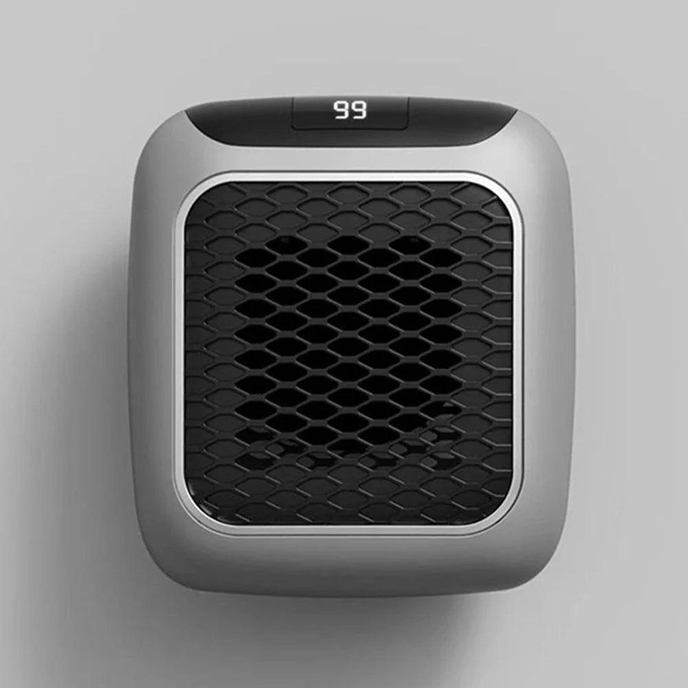 Faster Mini Heater for Home Small Bathroom Heating Fans Wall Mounted PTC Ceramic Electric Heater with Remote Control Household