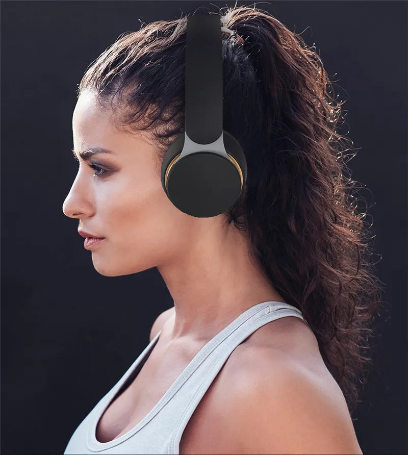 Wireless Headphones Bluetooth 5.0 Headset Foldable Earphones HiFi 9D Bass Stereo Earphone Sport Headset With Microphone