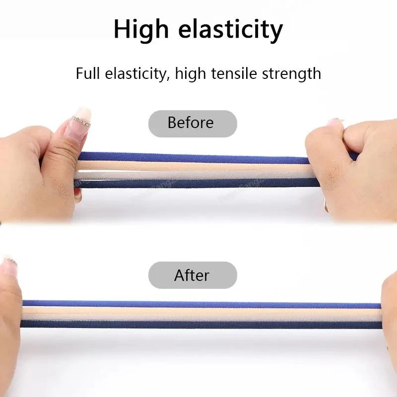 No Tie Shoelaces Semicircle Elastic Shoe Laces For Kids and Adult Sneakers Shoelace Quick Lazy Metal Lock Laces Shoe Strings