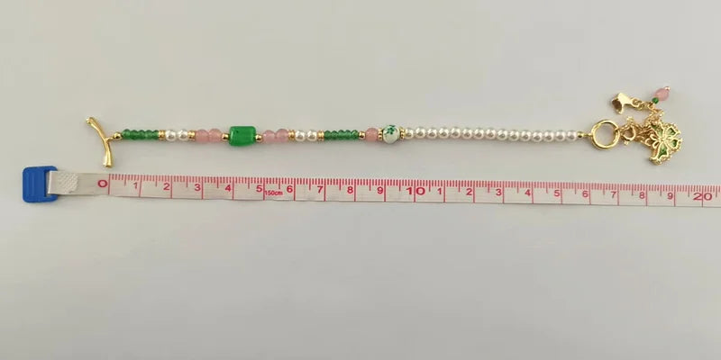 Modern Jewelry Elegant Temperament Multiple Colorful Enamle Chain Bracelets For Women Female Gifts Sweet Accessories Hot Sale