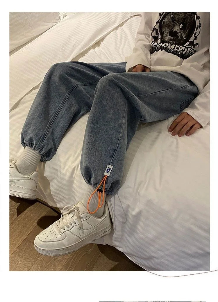 Men Jeans Regular Fit Skinny Jeans Men Blue Pants for Men Pants Jogger Jean Classic Man Jean Man Zip Mens Pants Hip Hop Jeans