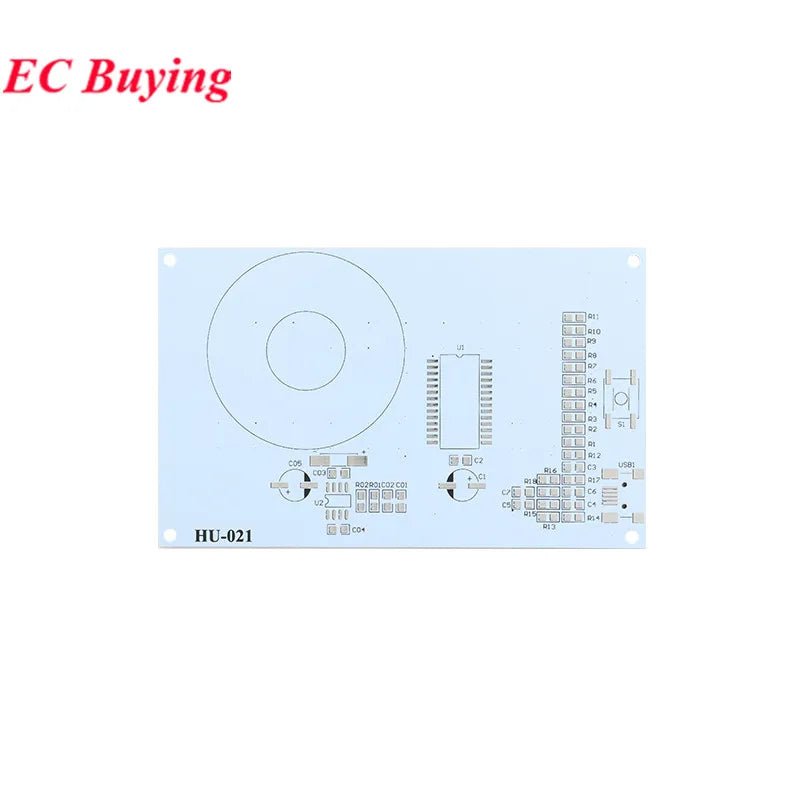 DIY LED Music Spectrum Electronic Kit Audio Sound Frequency Display PCB Soldering Project Practice Solder Diy Electronic Kits