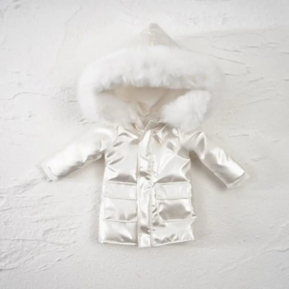 Fashion Winter Coat Outfits Long Style DIY Accessories Thick Down Jackets Handmade for blythe Dolls For ob24 ob22 Dolls/