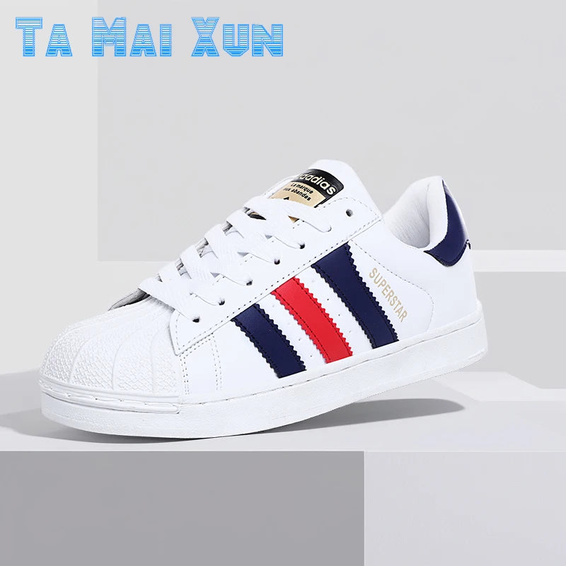 Couple Boardshoes Simple Basics Versatile Comfy Casual Light Walking Shoes New Hot Selling Men Women Student Little White Shoes