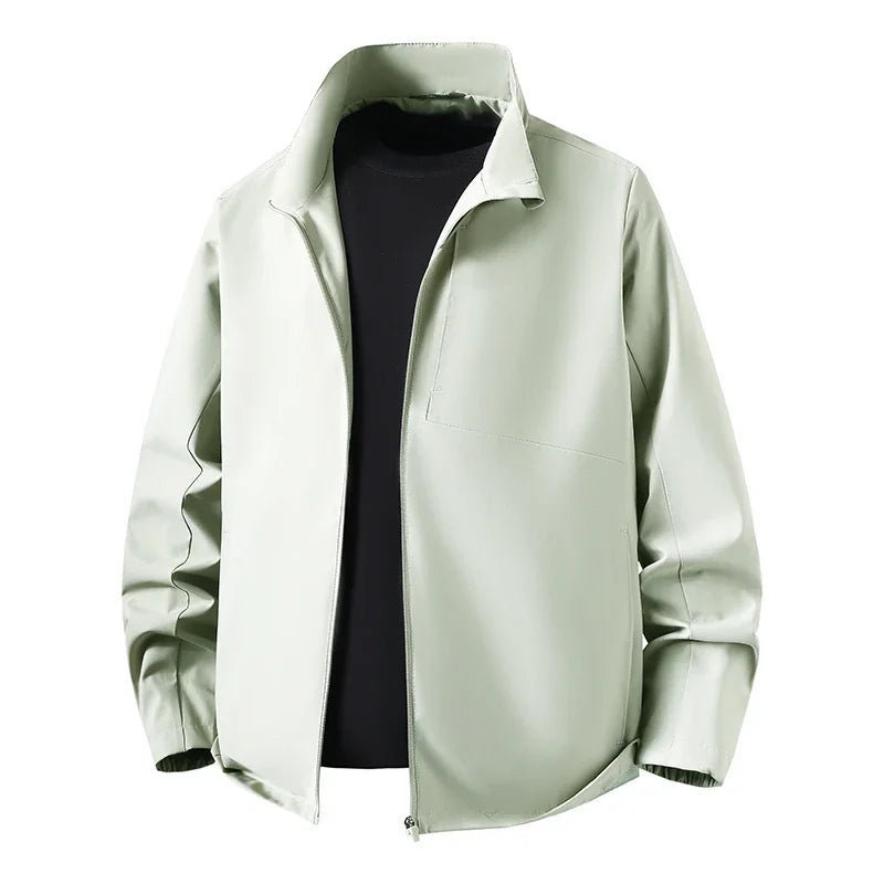New Men's Casual Jacket Casual and Fashionable Windbreaker Waterproof and Versatile Outdoor Jacket