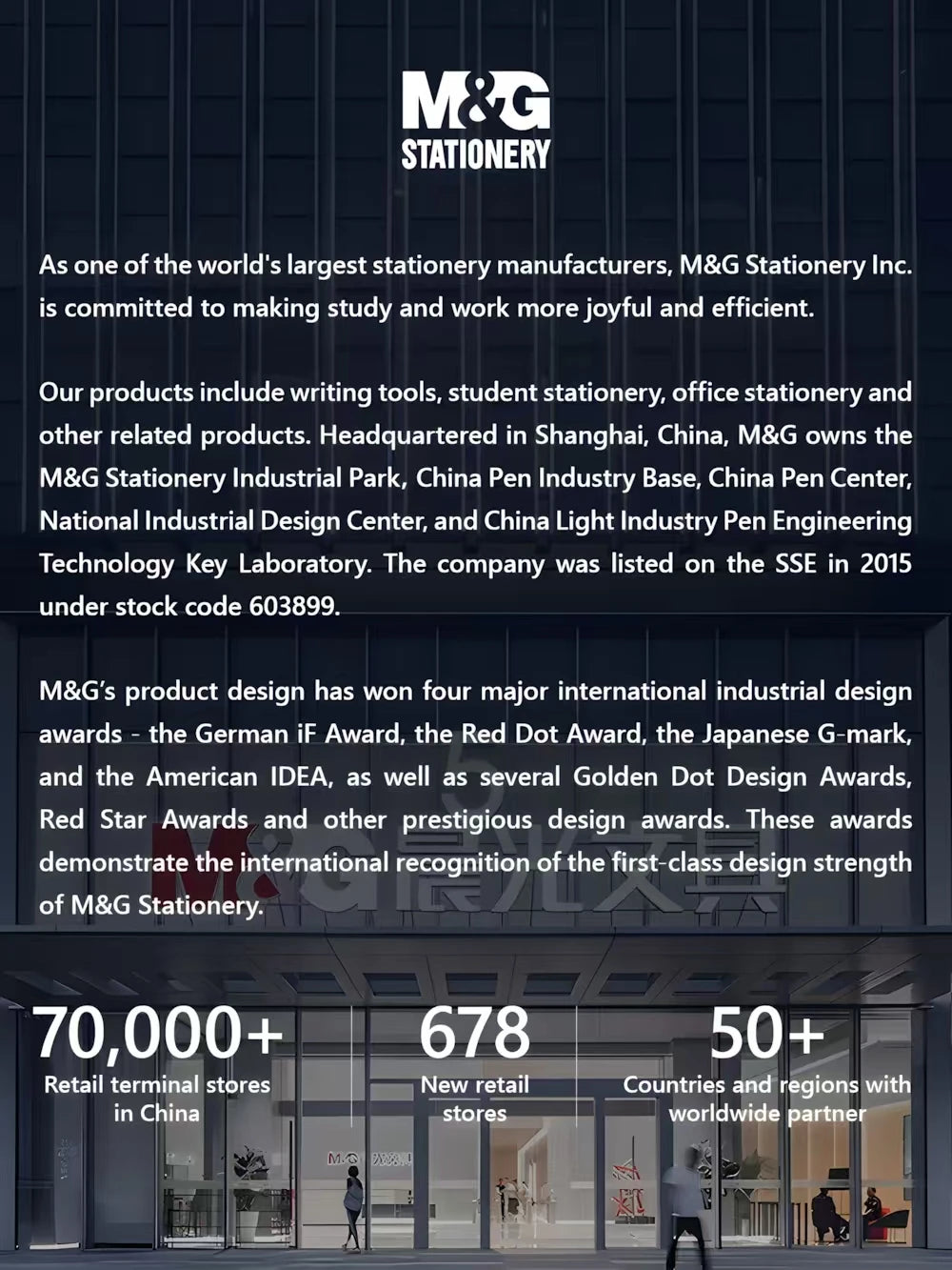 M&G 160mm Black Blade Scissors Wear-resistant Stainless Steel Blade Not Easy to Glue Household Manual Life Durable Scissors