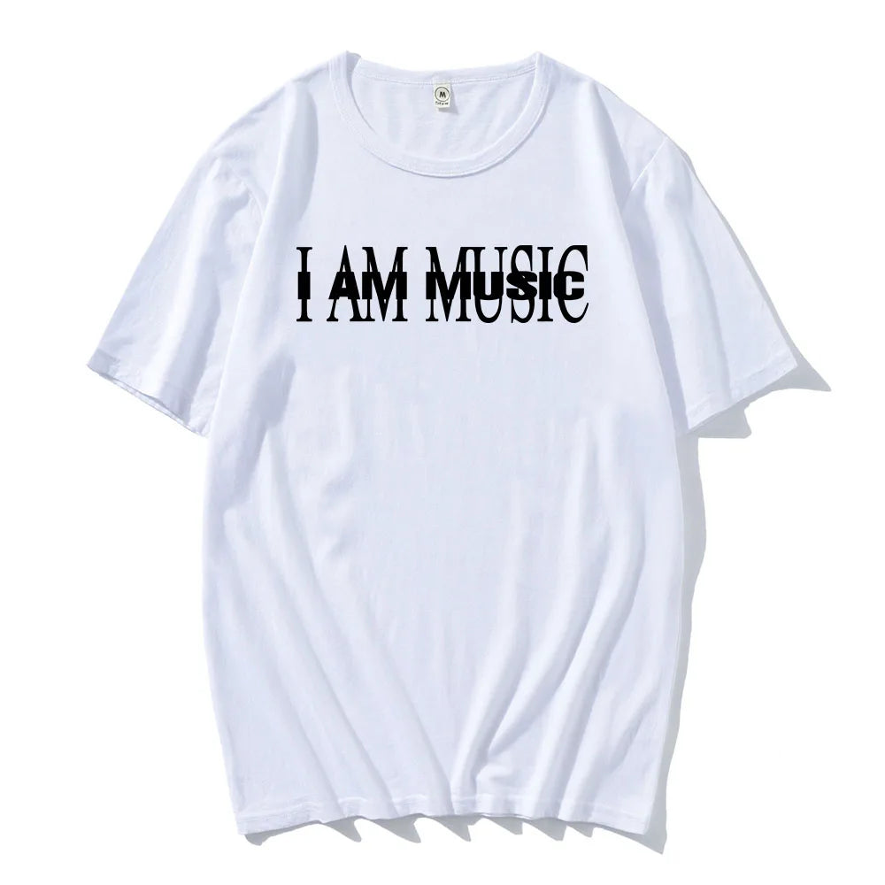 Men Tees I Am Music Album Playboi Carti T-shirt 2025 New Album Printing Tshirts Summer Cotton High Quality Tee-shirt O-neck Tops