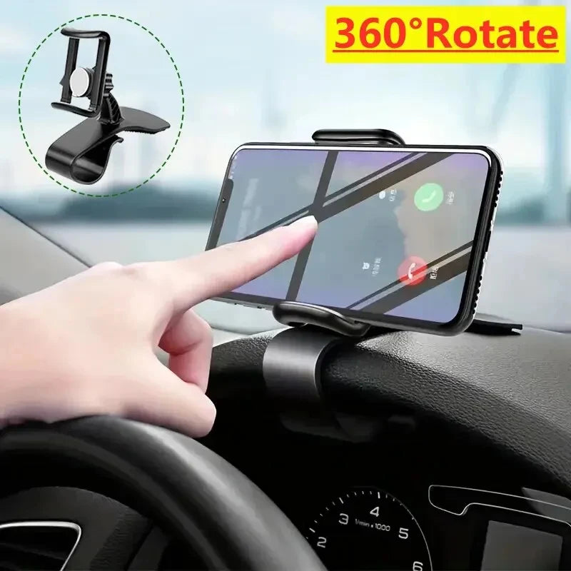 Car Phone Holder HUD Dashboard GPS Navigation Holder For Dacia Duster Logan Spring Sandero Stepway Dokker Lodgy Jogger MCV 2019
