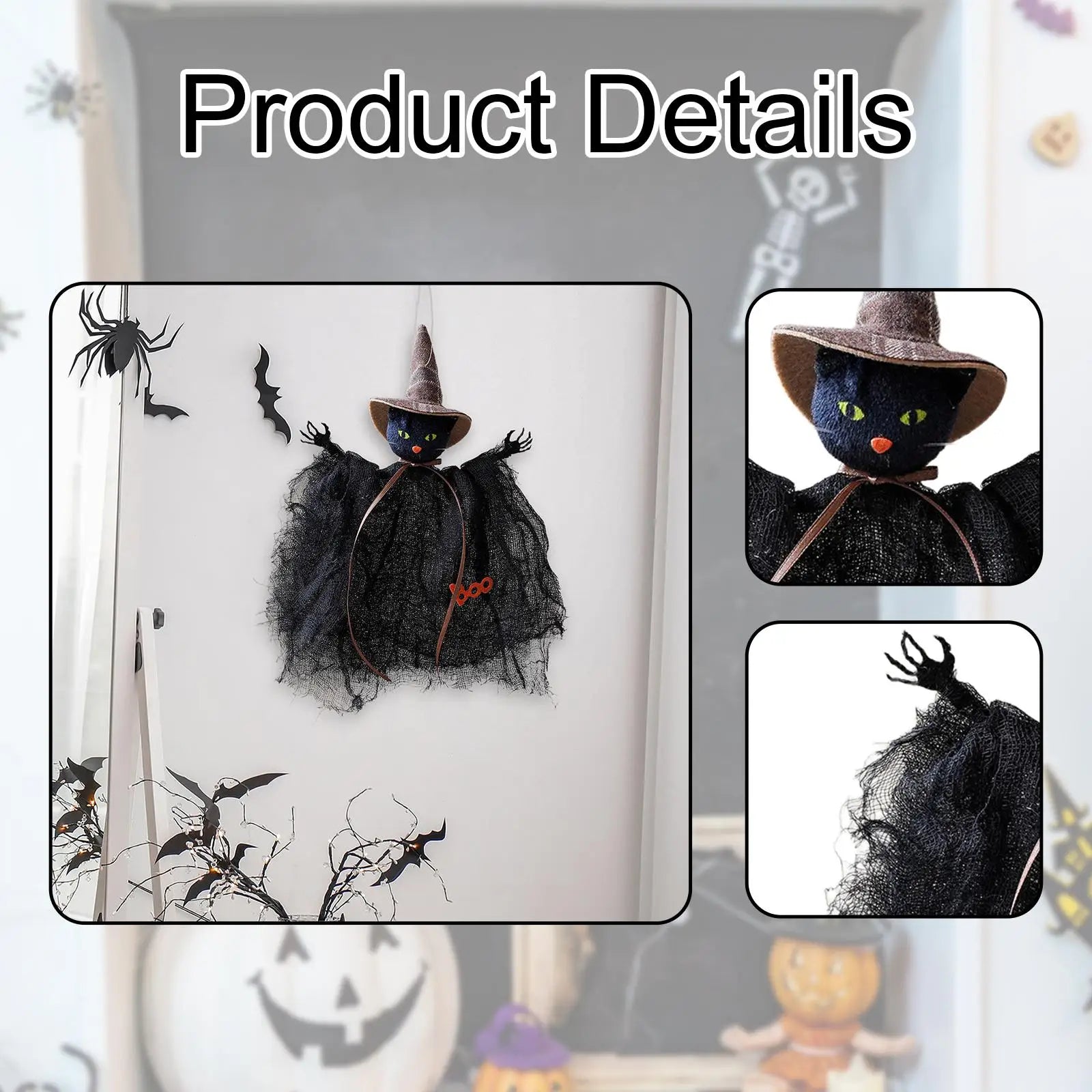 Halloween Hanging Decoration Horror Home Decor Celebration Collection Props Party Supplies for Bedroom Garden Home Kitchen Yard