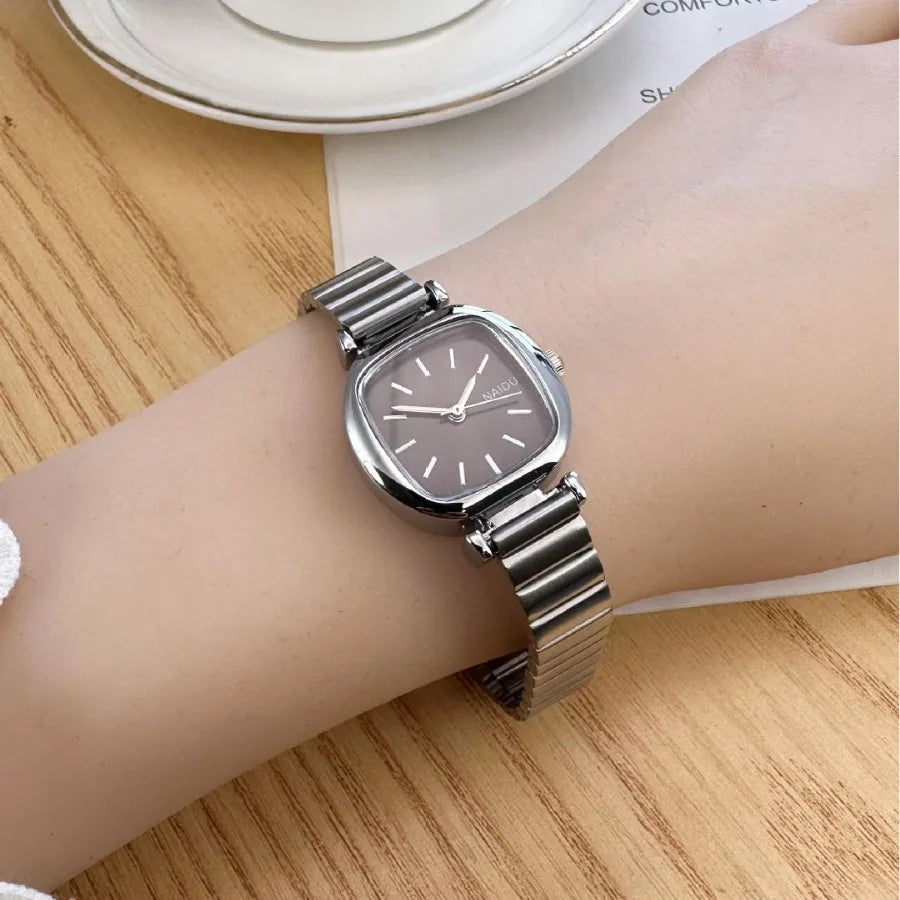 Women's Watch Simple Temperament Small Dial Square Student Wrist watches Fashion Ladies' Watches Clock Gift