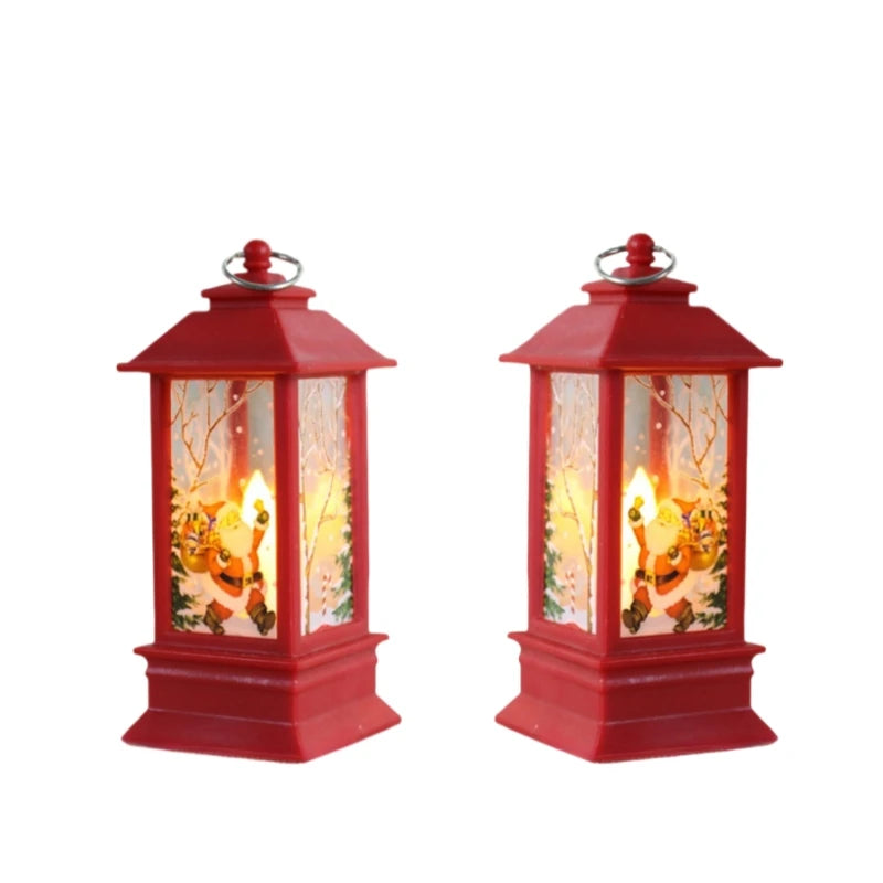 Christmas theme,night light,Christmas wind lamp,candelabra lamp,old man snowman decorations,table decorations,Christmas