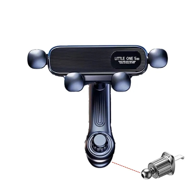 Gravity Car Phone Holder for 4.7-7 inch Mobile Phone Car Air Vent Phone Mount Universal Shockproof GPS Clip Smartphone Stand