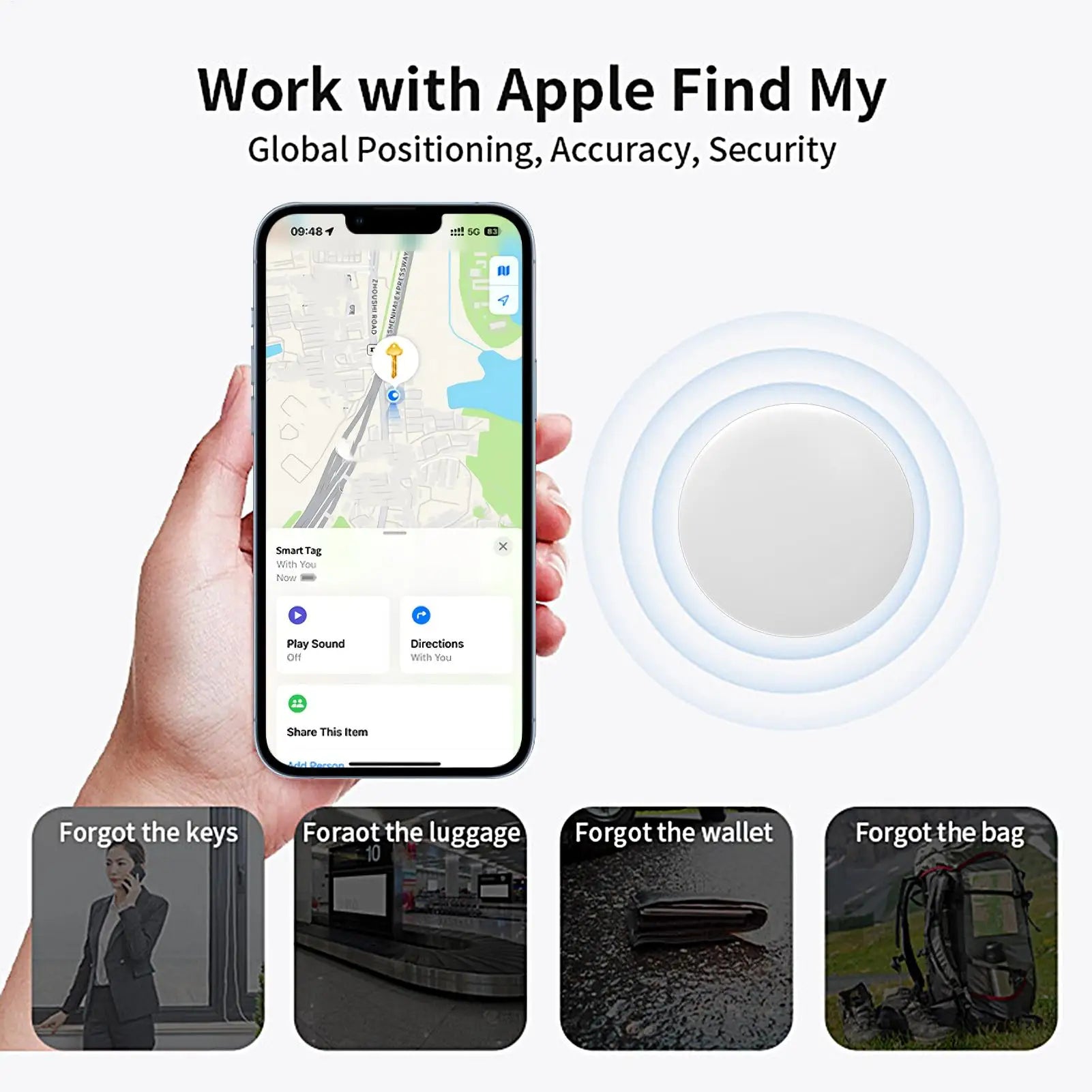 Magnetic Tracker For Car Smart Safe GPS Tracker With Magnetic Case Mobile Phone Gadgets For Outdoor Adventure Travel Hiking Bike