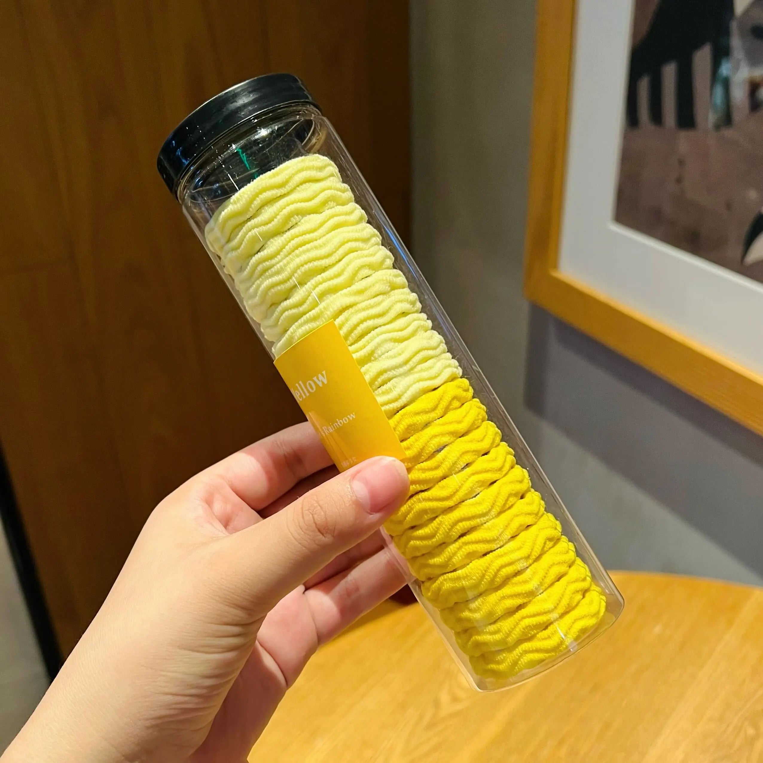 20Pcs High Elasticity Hair String Fashionable Sports Hair Loop All Season Hair String Packaging As Shown In The Picture