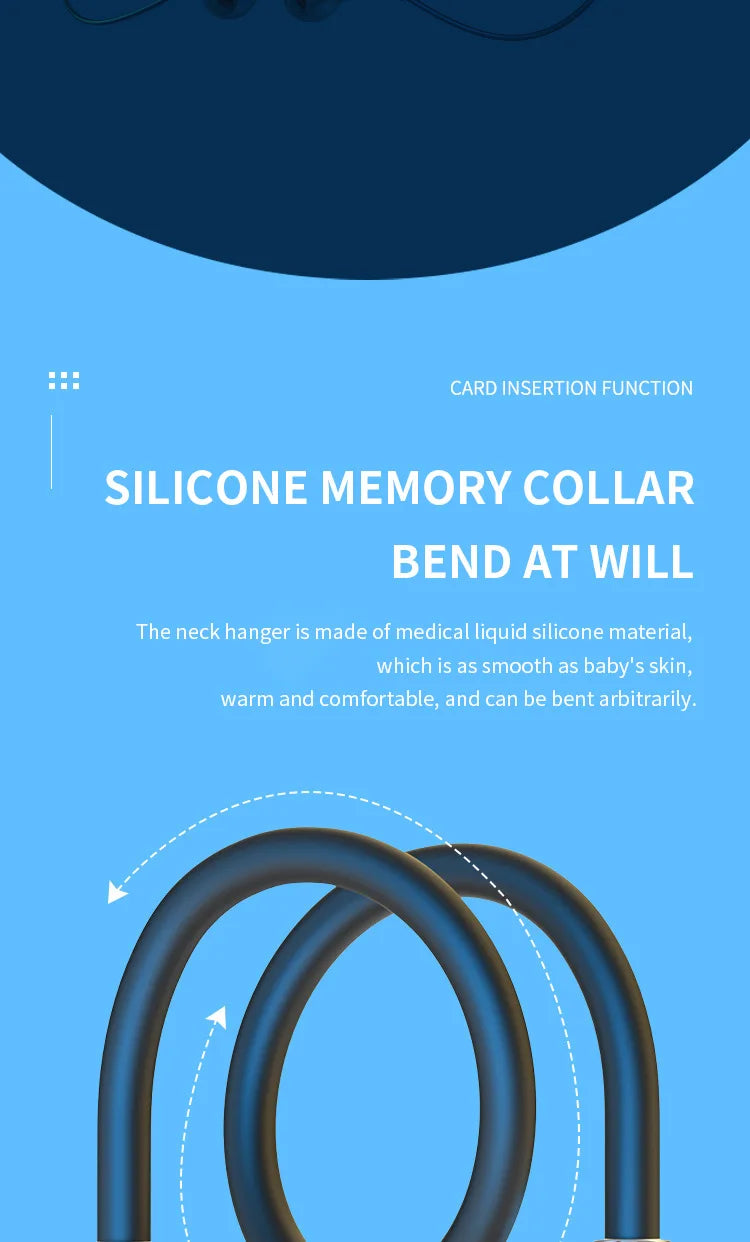 Wireless Headphone Fone Bluetooth 5.0 Neckband Earphones In ear Hifi Stereo Sports Headset Halter Waterproof Magnetic Earbuds