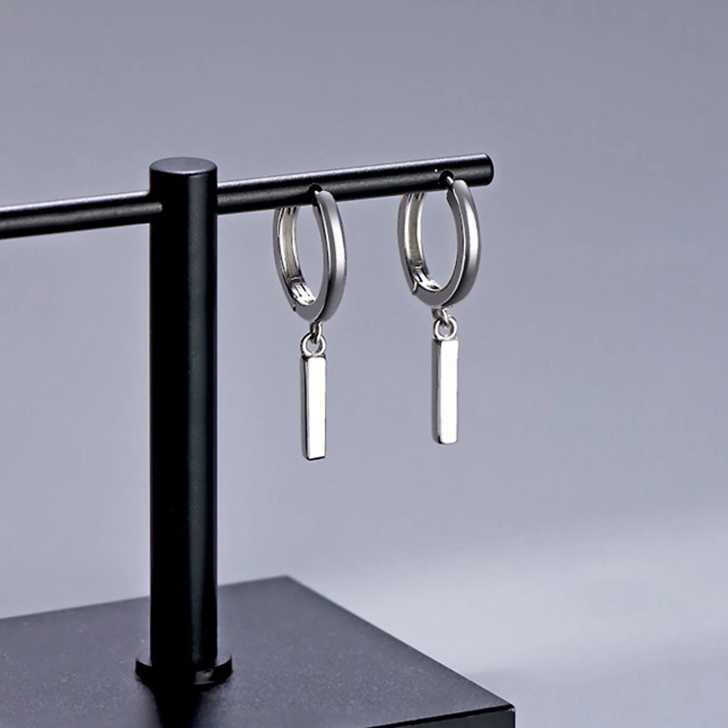 Accessories For Women Geometric Long Pendant Earrings For Women Punk Party Ear Buckle Square Stick Earring Jewelry Gift Pendient