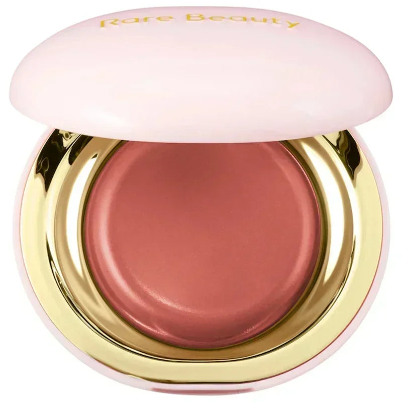 Rare Beauty Stay Vulnerable Melting Blush Cream Mirror Natural Tender Delicate Hold Makeup Saturation Water-Resistant Blusher