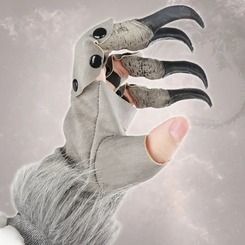 Halloween Werewolf Gloves Ghost Festival Horror Wolf Claw Party Cosplay Costume