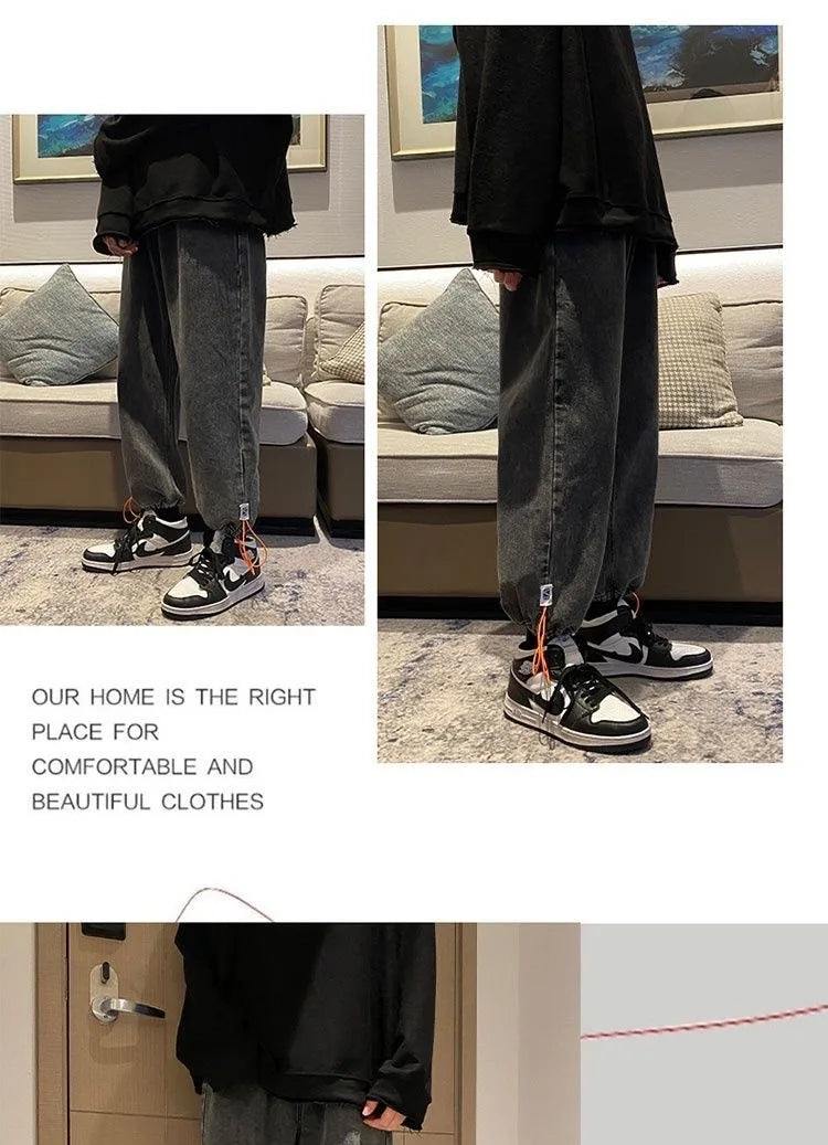 Men Jeans Regular Fit Skinny Jeans Men Blue Pants for Men Pants Jogger Jean Classic Man Jean Man Zip Mens Pants Hip Hop Jeans