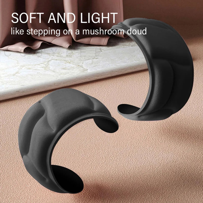 1/2/4/16Pairs 5D Massage Memory Foam Insoles For Shoes Sole Breathable Cushion Sport Running Insoles For Feet Orthopedic Insoles