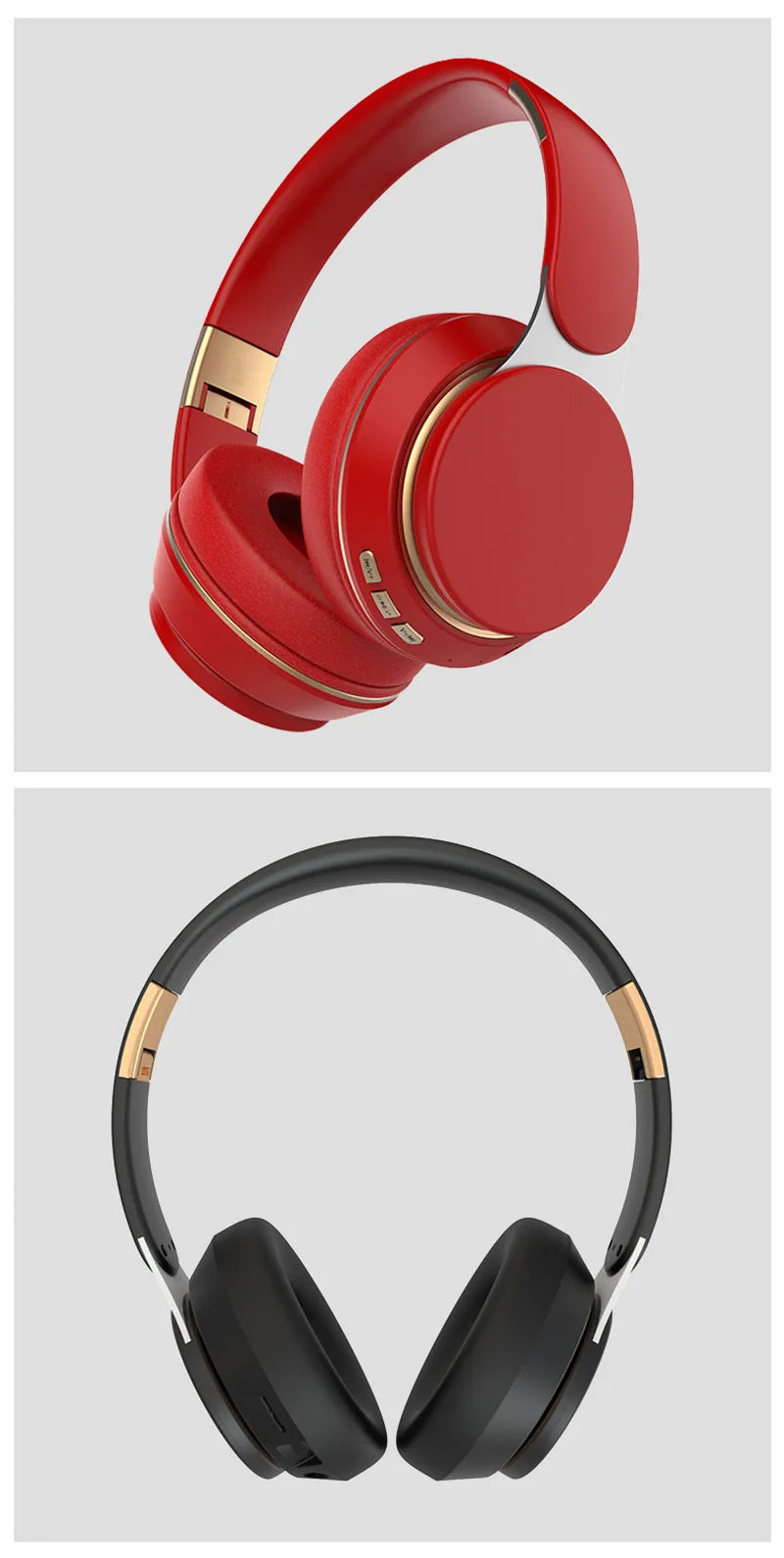 Wireless Headphones Bluetooth 5.0 Headset Foldable Earphones HiFi 9D Bass Stereo Earphone Sport Headset With Microphone