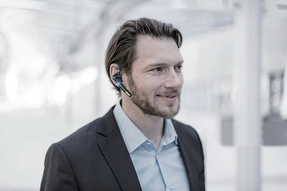 Wireless Headphones Bluetooth Headset With Microphone Earphones  Handsfree Noise Canceling Audifonos Talking Business Driving