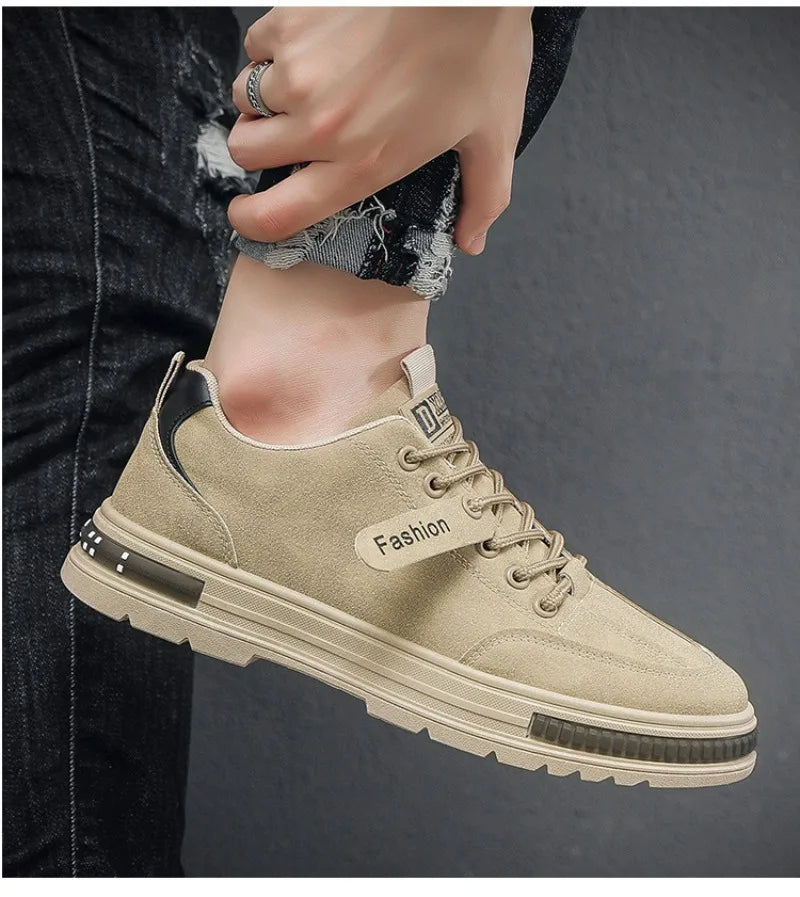 Men's Shoes Summer New Casual Sneakers Comfortable Wear-resistant Flat Shoes Student Breathable All-match Soft Sole Sports Shoes