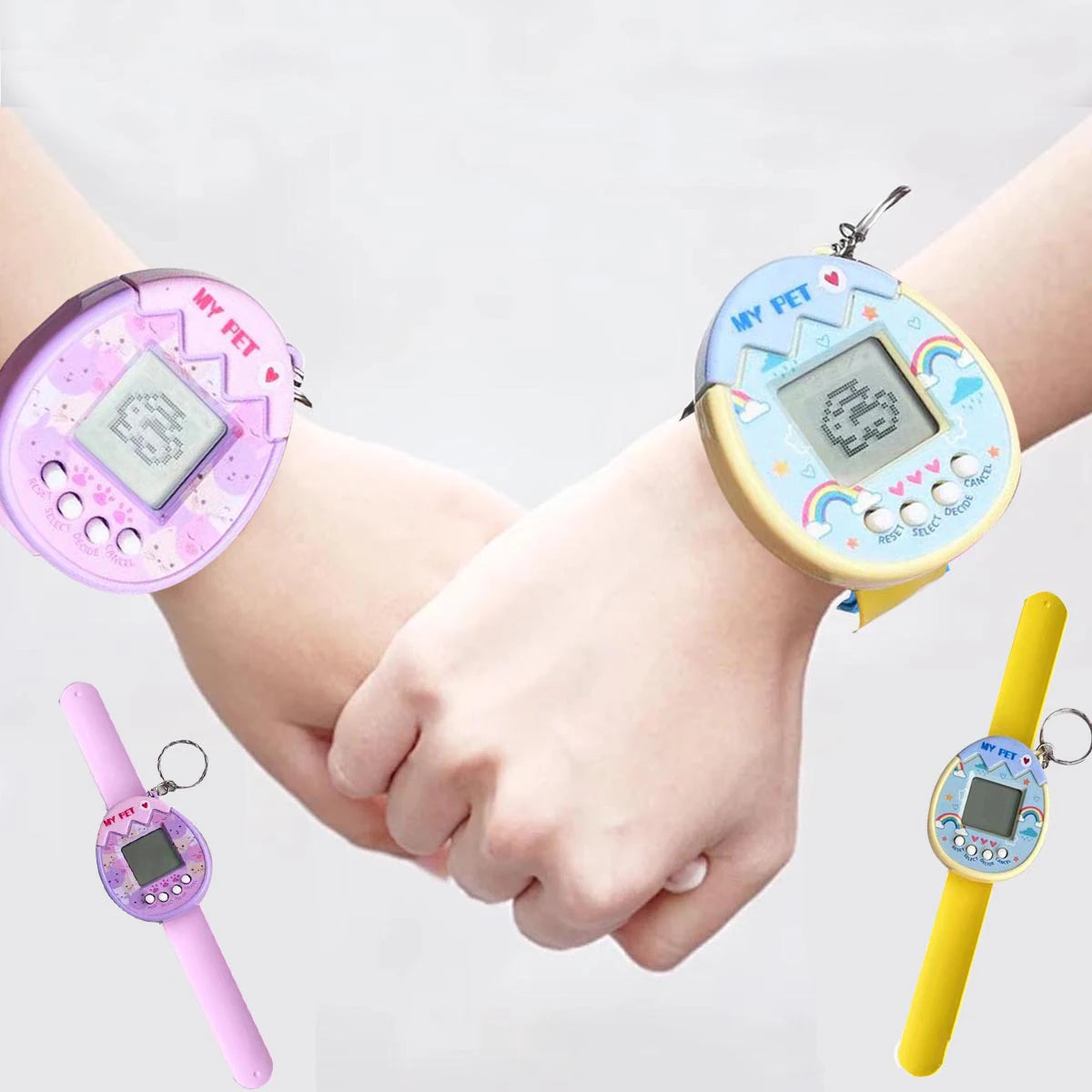 Electronic Pet Watch Tamagotchi 160 Classics Virtual Cyber Digital Nostalgic Digital Animals Toy Palm Game Digital Pet Toy Gifts