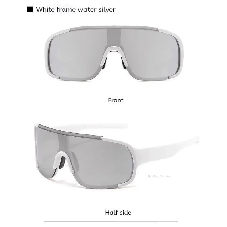 Cycling Sunglasses Retro-Reflective Sheeting Lens Road Riding Sport Glasses Windproof Glasses for Men Women Sunglasses Women