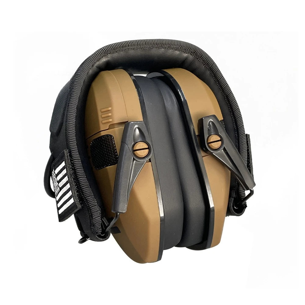 Active Helmet Mounted Earmuffs For Shooting Electronic Hearing Protection Ear Protect Noise Reduction Active Hunting Headphone