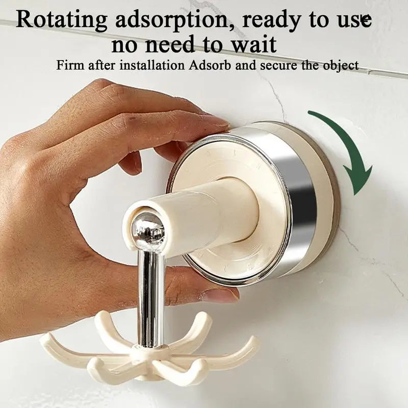 Kitchen Hook  360 Degrees Rotated  360 Degrees Rotated Rotatable Rack Multi-Purpose Hooks For Organizer Storage Spoon Hanger