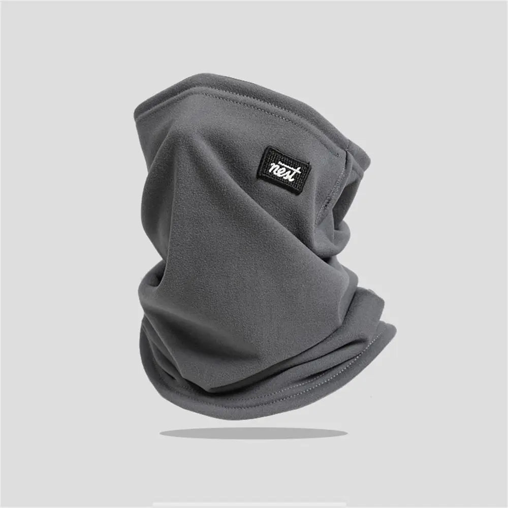 Winter Camping Fleece Neck Gaiter Ski Tube Scarf Snowboard Half Face Mask Face Cover For Men & Women Outdoor Cold-proof Collar