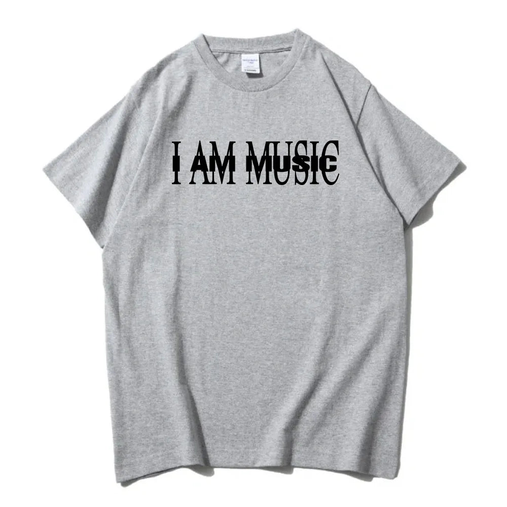 Men Tees I Am Music Album Playboi Carti T-shirt 2025 New Album Printing Tshirts Summer Cotton High Quality Tee-shirt O-neck Tops