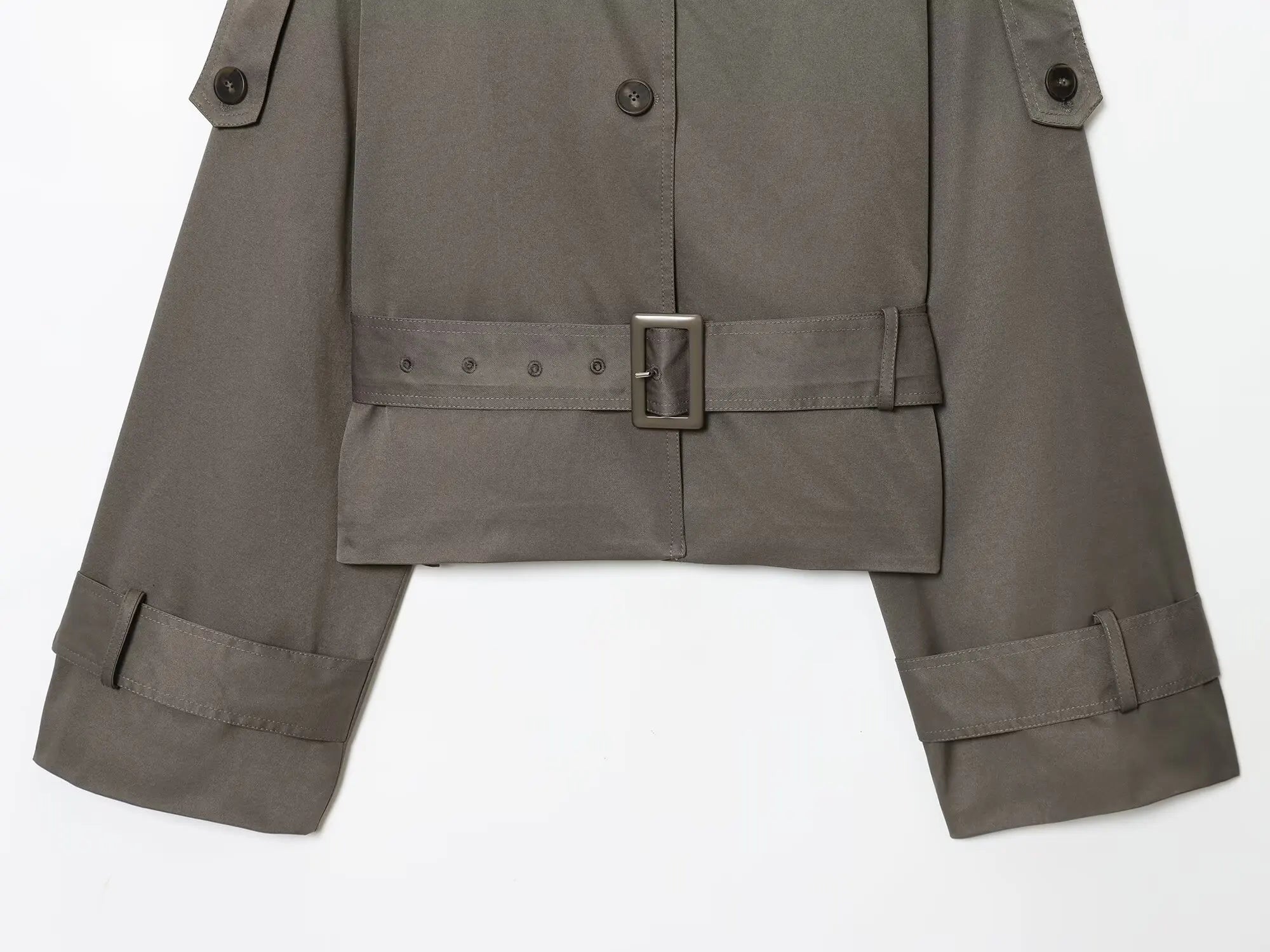 Women's Jacket 2025 New Women Fashion Long Sleeve Laple With Belt Jackets Women Autumn Winter High Street Short Coats