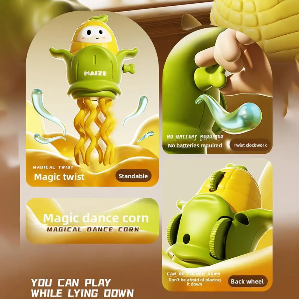 Hot New Dancing Corn Kid Creative Pet Toys Parent-child Interactive Development Moving Education Toddler Cartoon Dancing Gift