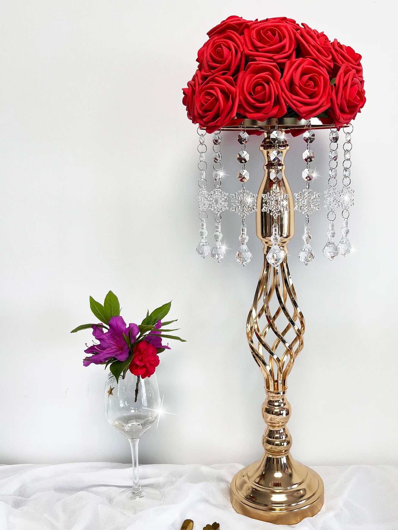 Outdoor Christmas Decoration Pendants, Curtains, Door Curtains, Home, Wedding Decor, Christmas Tree, Patio, 12Pcs