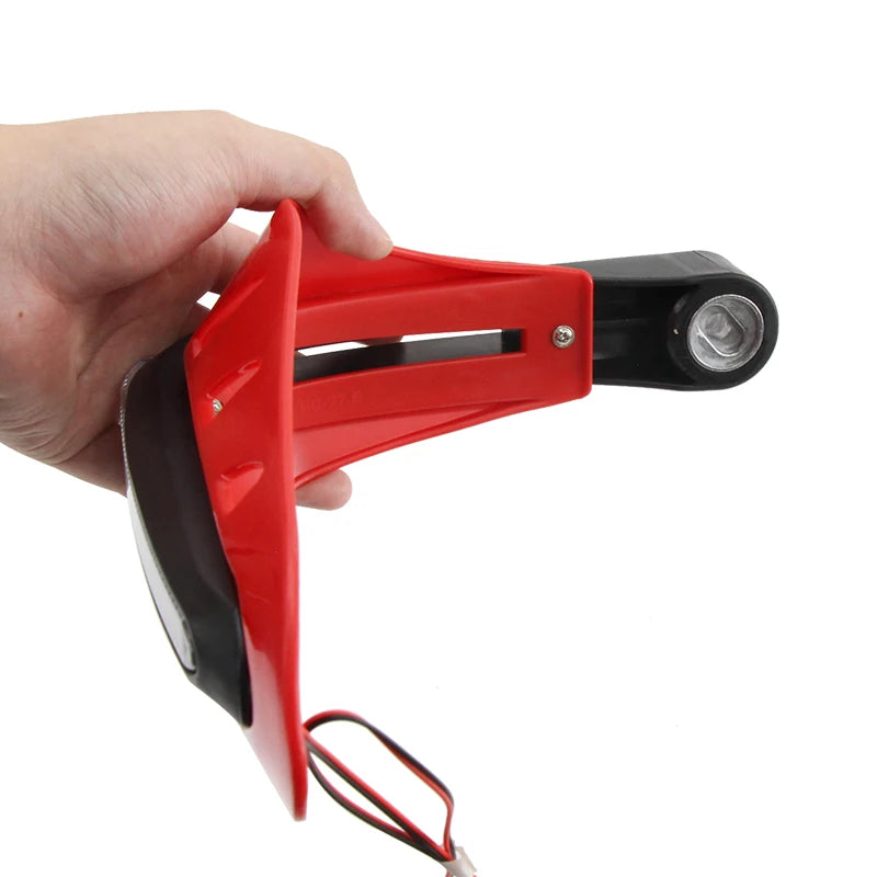 Motorcycle Handguards with LED Lights Motorbike Accessories Modification Protective Gear for ATV Bike Off Road Motocross ﻿