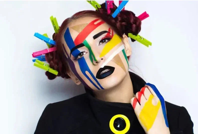 42 Color Eye Shadow Palette Face Body Painting Make Up Easy To Clean Makeup Body Paint Festival Halloween Body Paint Wholesale