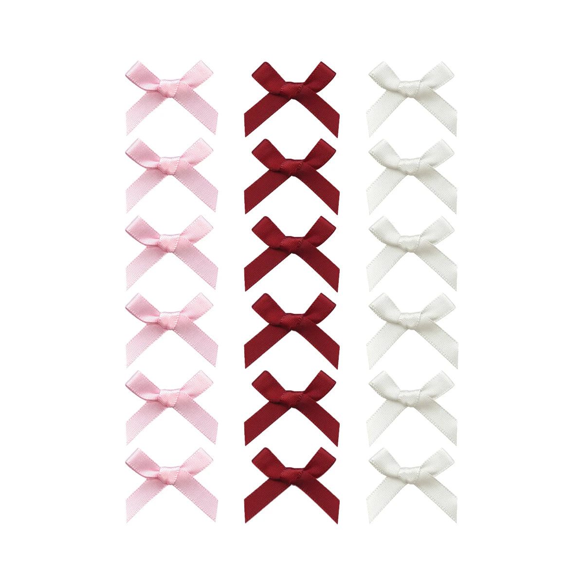 18 piece set of women's hair accessories, colorful ribbons, bows, hair clips, fashionable, sweet, cute hair claw straps, lace el