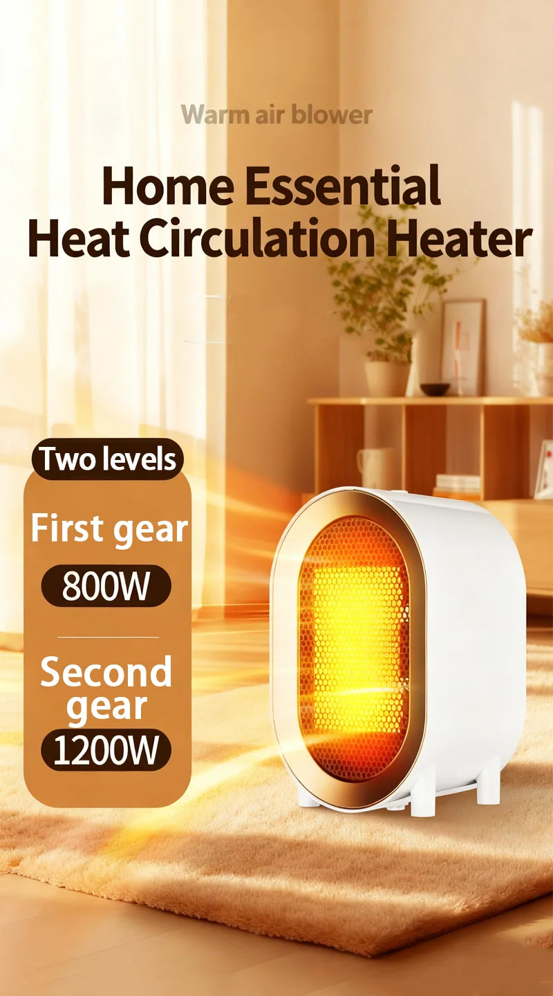 Portable Electric Heater Desktop Hand Warmer Space Warm Air Blower Mini Fan Heater For Dormitory Home Heaters Winter Heating Fan