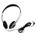 New Headphones Personality Retro Feelings Headset Black Fashion Style Headset Over Ear Earbud 3.5mm Wired Headset Photo Props